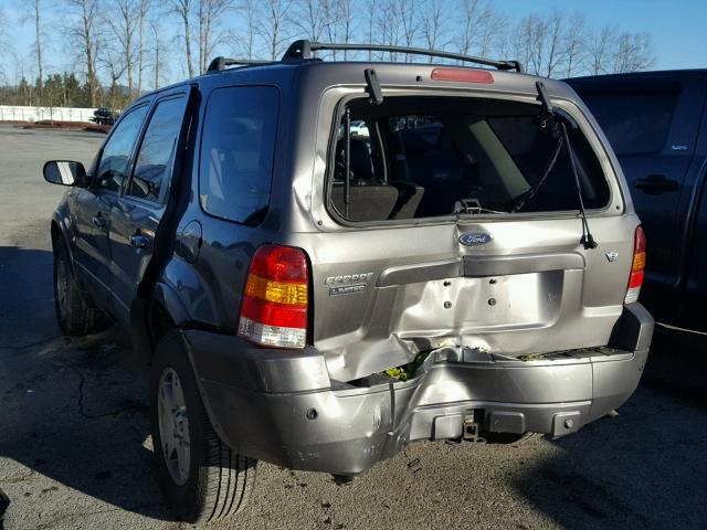 1FMCU94105KD12738 - 2005 FORD ESCAPE LIM GRAY photo 9