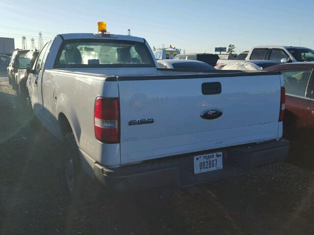 1FTRF12W38KB87859 - 2008 FORD F150 WHITE photo 3