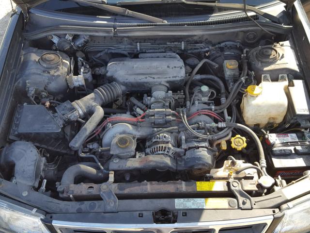 JF1SF6552WH707020 - 1998 SUBARU FORESTER S BLACK photo 7