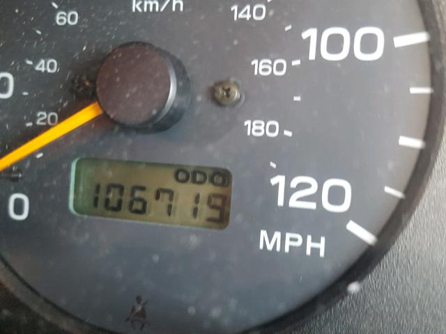 JF1SF6552WH707020 - 1998 SUBARU FORESTER S BLACK photo 8