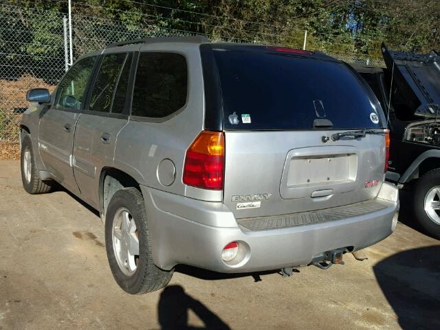 1GKDT13S242419767 - 2004 GMC ENVOY GRAY photo 3