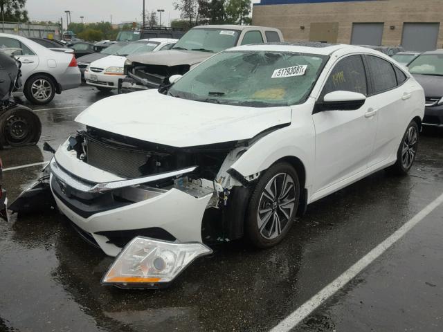 2HGFC1F34GH642060 - 2016 HONDA CIVIC EX WHITE photo 2