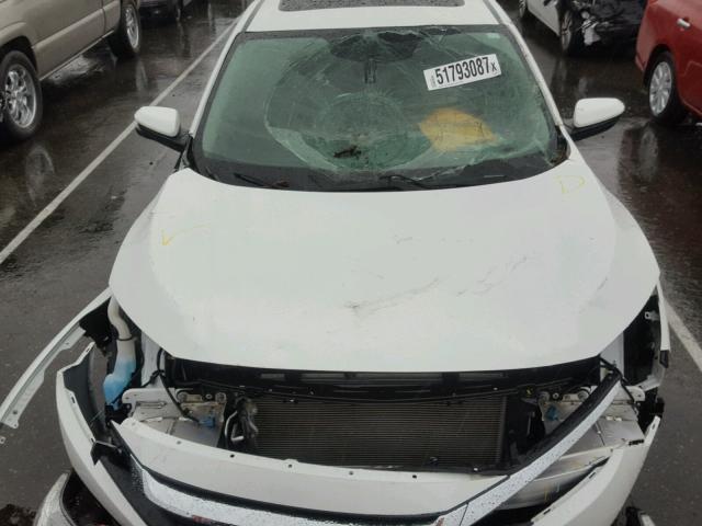 2HGFC1F34GH642060 - 2016 HONDA CIVIC EX WHITE photo 9