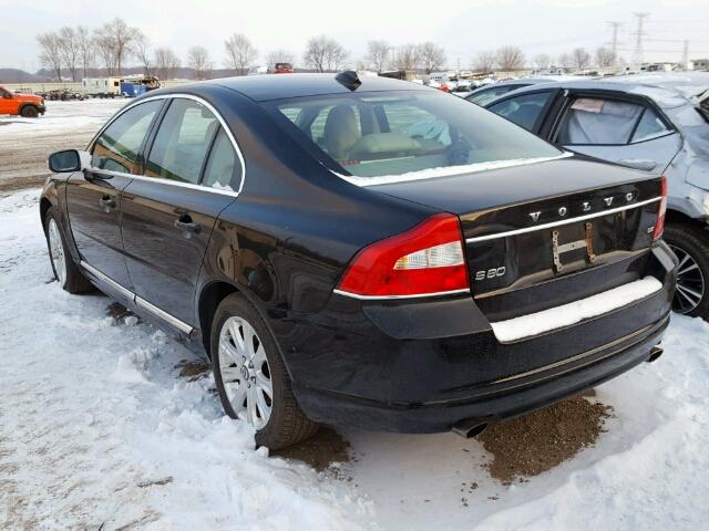 YV1982AS5A1126159 - 2010 VOLVO S80 3.2 BLACK photo 3