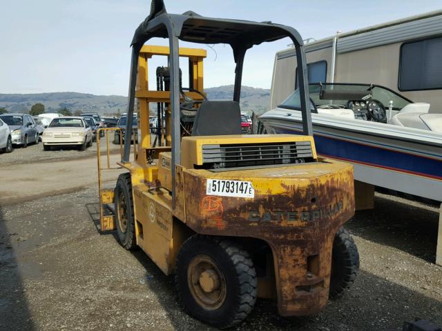 40X524 - 2000 CATERPILLAR PALLET PRO YELLOW photo 3