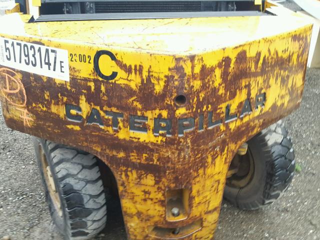 40X524 - 2000 CATERPILLAR PALLET PRO YELLOW photo 9