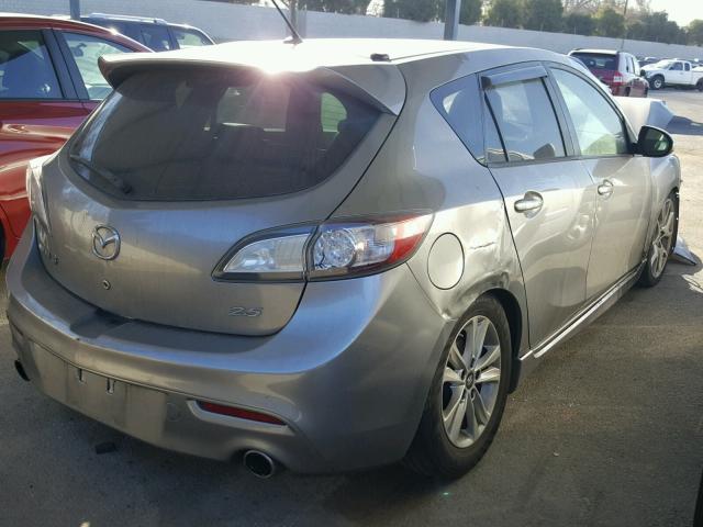 JM1BL1H62A1338123 - 2010 MAZDA 3 S GRAY photo 4