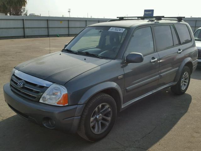 JS3TY92VX44109066 - 2004 SUZUKI XL7 EX GRAY photo 2