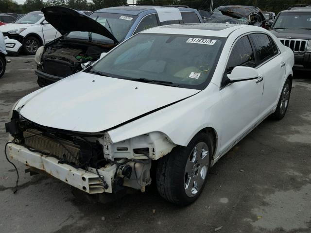1G1ZE5E19BF107998 - 2011 CHEVROLET MALIBU LTZ 白色 照片 2
