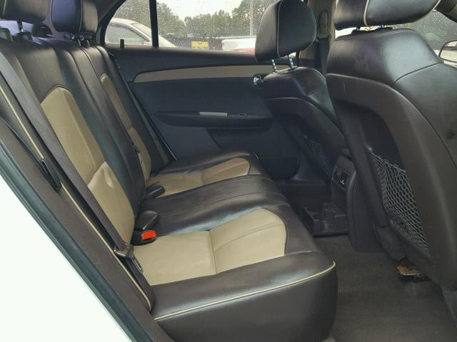 1G1ZE5E19BF107998 - 2011 CHEVROLET MALIBU LTZ 白色 照片 6