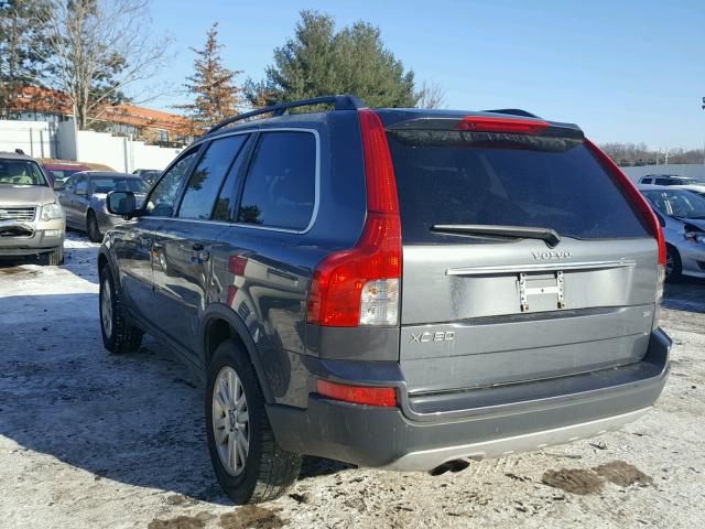 YV4CN982281480859 - 2008 VOLVO XC90 3.2 GRAY photo 3