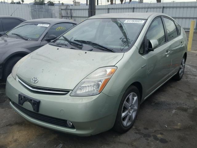 JTDKB20U277566244 - 2007 TOYOTA PRIUS GREEN photo 2