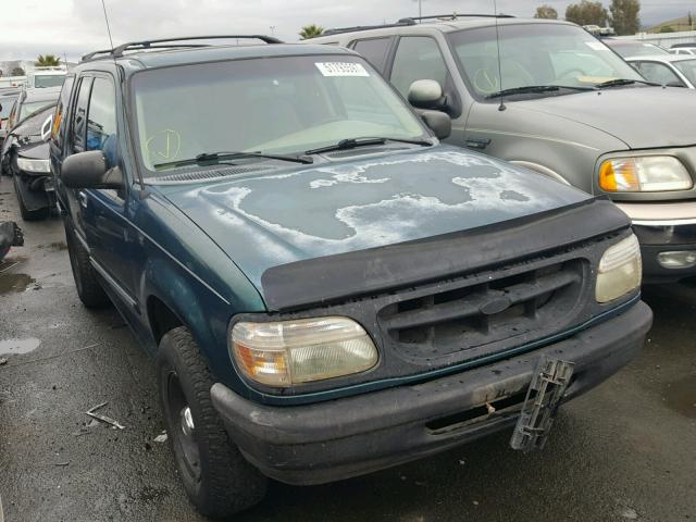 1FMDU32X1VZA98729 - 1997 FORD EXPLORER GREEN photo 1