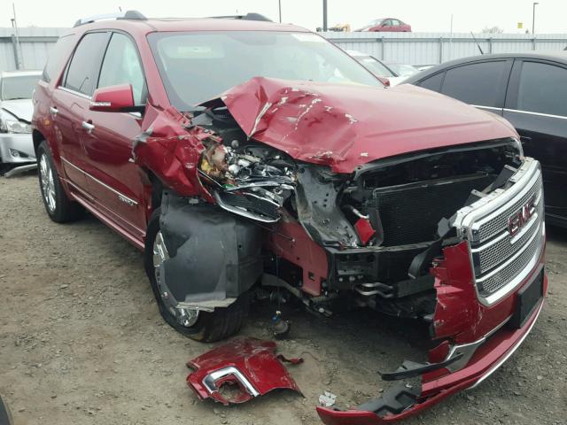 1GKKRTKD8DJ168666 - 2013 GMC ACADIA DEN RED photo 1