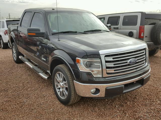 1FTFW1CT7EKF09406 - 2014 FORD F150 SUPER BLACK photo 1