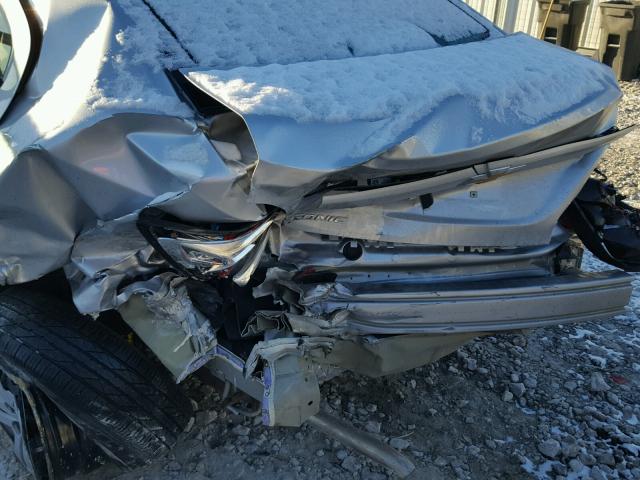 1G1JB5SHXH4177473 - 2017 CHEVROLET SONIC LS 银色 照片 9