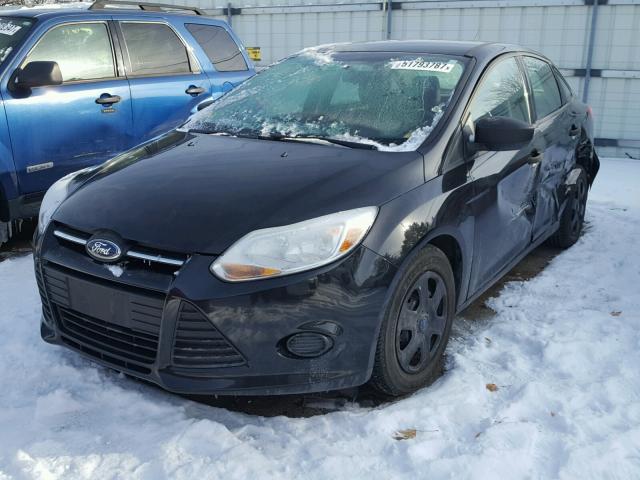 1FADP3E24DL333000 - 2013 FORD FOCUS S BLACK photo 2