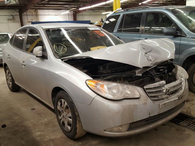 KMHDU4AD6AU063365 - 2010 HYUNDAI ELANTRA BL SILVER photo 1