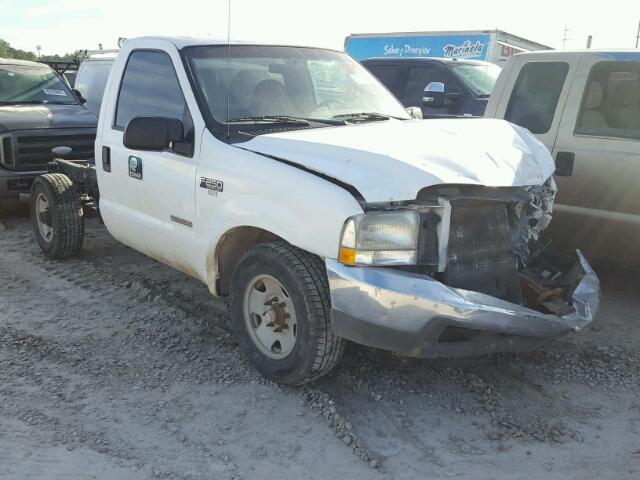 1FTNF20PX4EC51971 - 2004 FORD F250 SUPER WHITE photo 1