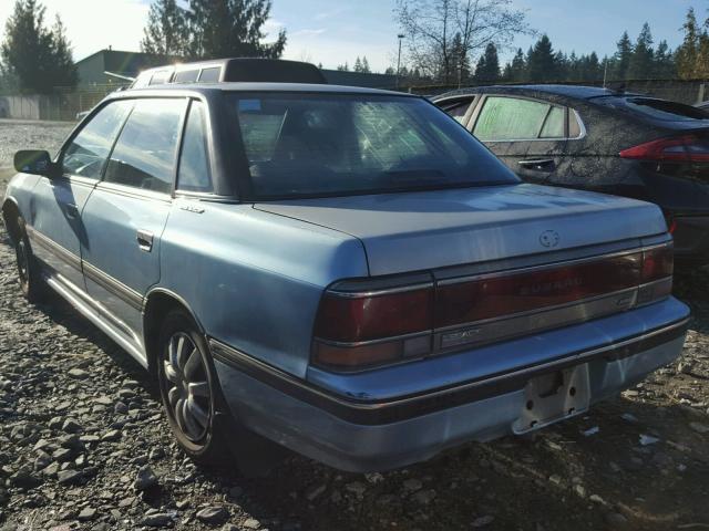 4S3BC6328M9615445 - 1991 SUBARU LEGACY L BLUE photo 3