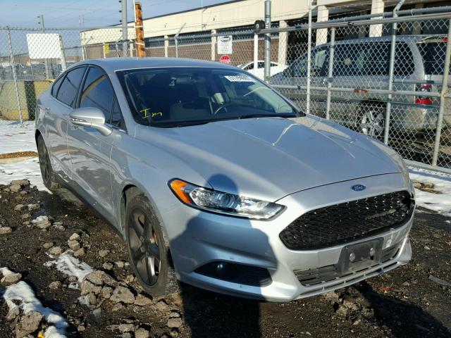 3FA6P0H95DR339194 - 2013 FORD FUSION SE SILVER photo 1