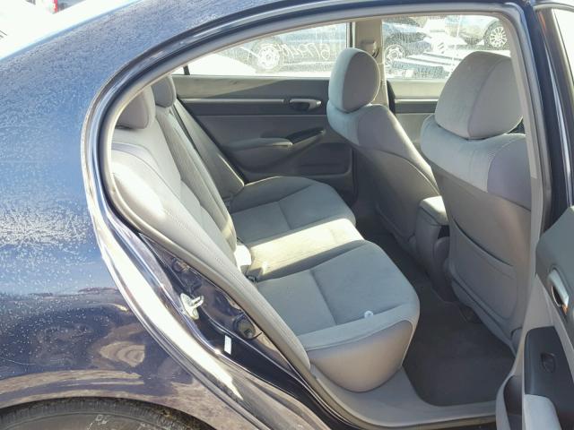 2HGFA1F8XBH543382 - 2011 HONDA CIVIC EX 蓝色 照片 6