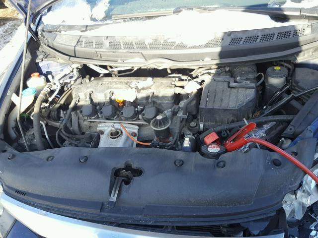 2HGFA1F8XBH543382 - 2011 HONDA CIVIC EX 蓝色 照片 7