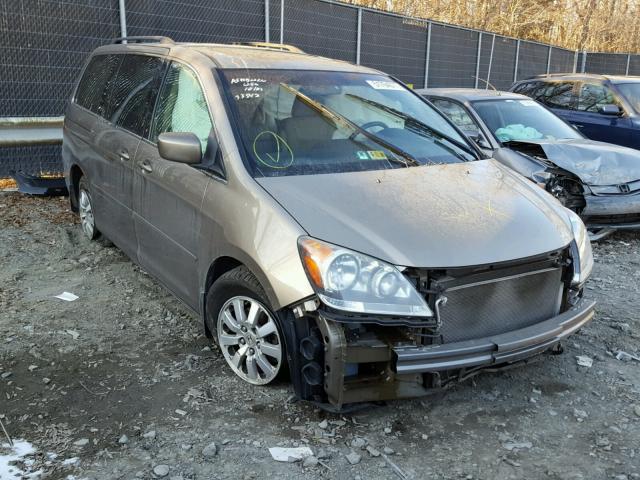 5FNRL38789B033893 - 2009 HONDA ODYSSEY EX GOLD photo 1