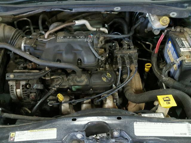 2A8HR44E19R656547 - 2009 CHRYSLER TOWN & COU TEAL photo 7