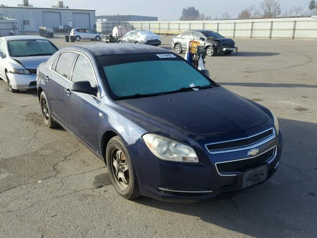 1G1ZG57B484230922 - 2008 CHEVROLET MALIBU LS BLUE photo 1