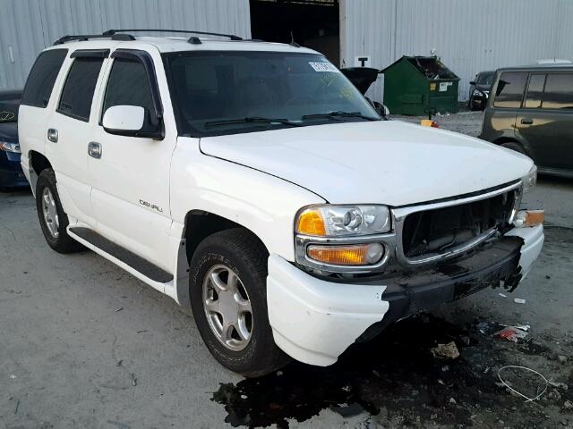 1GKEK63U45J259792 - 2005 GMC YUKON DENA WHITE photo 1