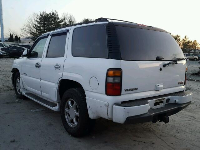 1GKEK63U45J259792 - 2005 GMC YUKON DENA WHITE photo 3