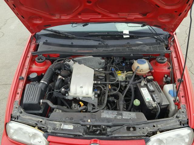 3VWBB81E8XM802683 - 1999 VOLKSWAGEN CABRIO GLS RED photo 7