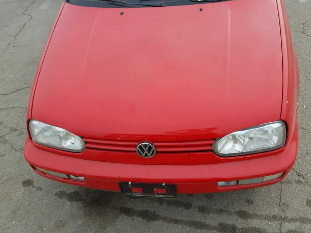 3VWBB81E8XM802683 - 1999 VOLKSWAGEN CABRIO GLS RED photo 9