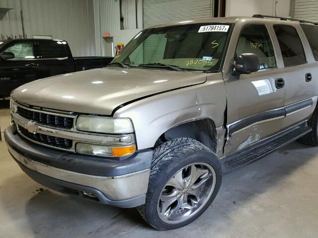 3GNEC16Z63G280085 - 2003 CHEVROLET SUBURBAN C GOLD photo 9