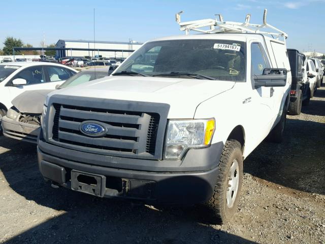 1FTRF14W89KC16173 - 2009 FORD F150 WHITE photo 2