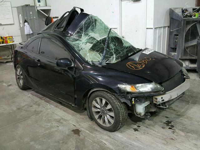 2HGFG11849H511690 - 2009 HONDA CIVIC EX BLACK photo 1