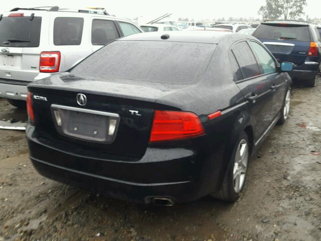 19UUA66296A063452 - 2006 ACURA 3.2TL BLACK photo 4