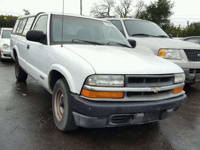 1GCCS14W518186763 - 2001 CHEVROLET S TRUCK S1 WHITE photo 1