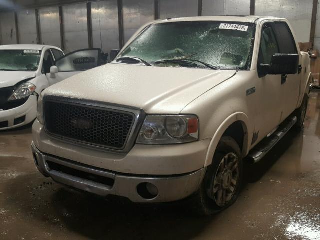 1FTPW14V47FA29405 - 2007 FORD F150 SUPER WHITE photo 2