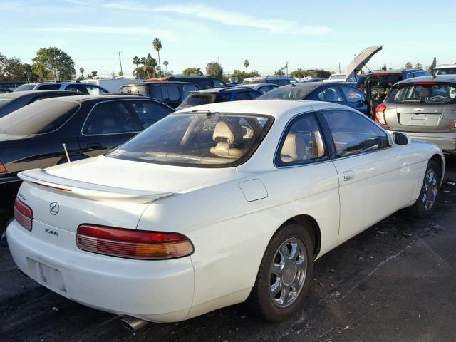 JT8UZ30C5S0045939 - 1995 LEXUS SC 400 WHITE photo 4