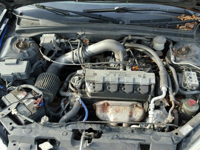 1HGEM22974L002996 - 2004 HONDA CIVIC EX შავი ფოტო 7