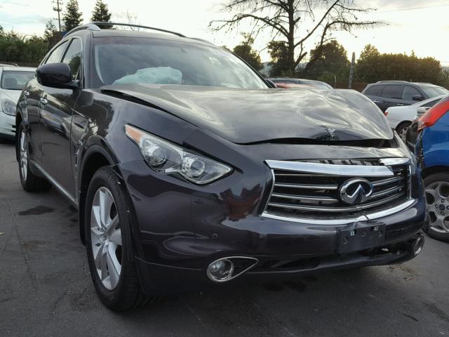 JN8CS1MW9DM171750 - 2013 INFINITI FX37 PURPLE photo 1