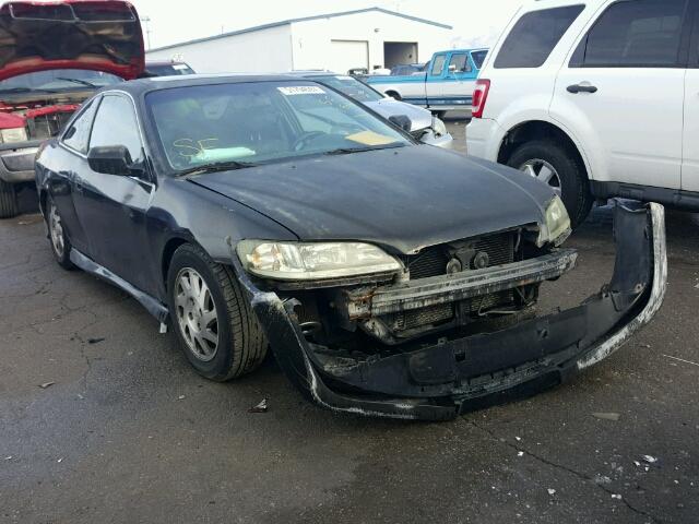 1HGCG3157YA028972 - 2000 HONDA ACCORD EX BLACK photo 1