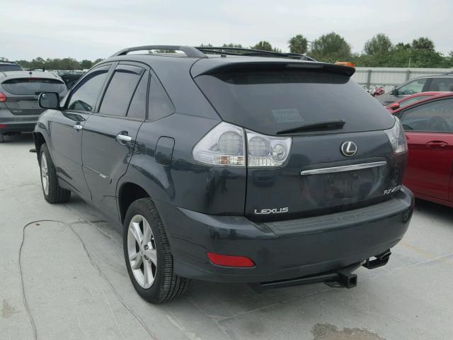 JTJGW31U582005885 - 2008 LEXUS RX 400H GRAY photo 3