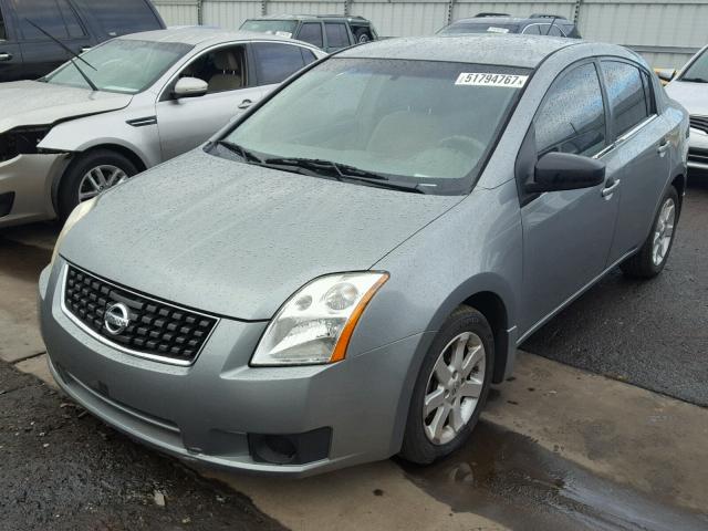 3N1AB61E97L623340 - 2007 NISSAN SENTRA 2.0 GRAY photo 2