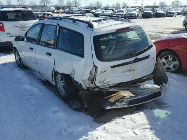 1FAFP36341W333458 - 2001 FORD FOCUS SE WHITE photo 3