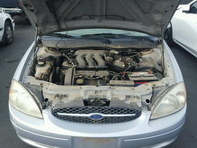 1FAFP55S9YG270463 - 2000 FORD TAURUS SES SILVER photo 7