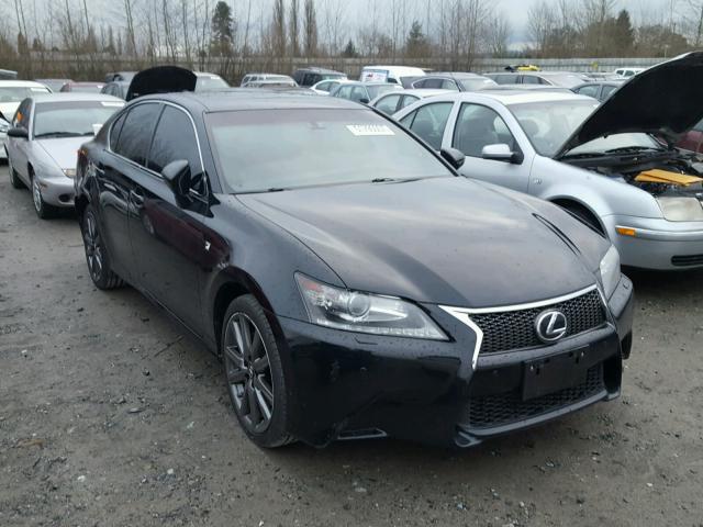 JTHCE1BL0D5001345 - 2013 LEXUS GS 350 BLACK photo 1