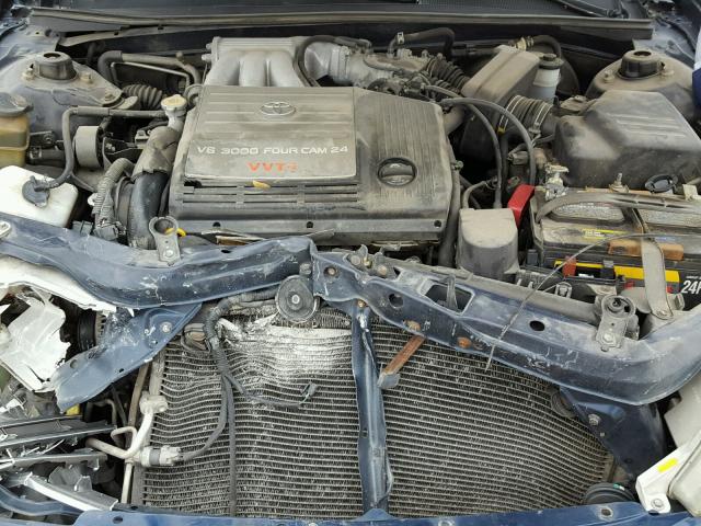 4T1BF28B93U314554 - 2003 TOYOTA AVALON XL BLUE photo 7